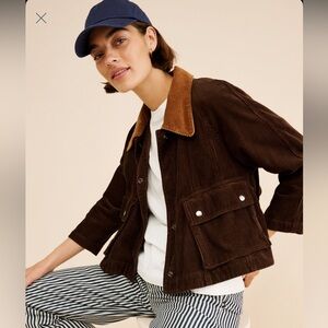 Laurel Corduroy Swing Jacket